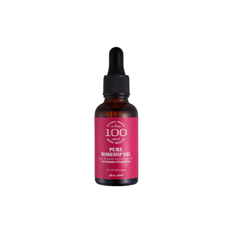 Dr.Orga Reines Hagebuttenöl - 100% natürlich, kaltgepresst, für Gesicht und Hautpflege 30ml