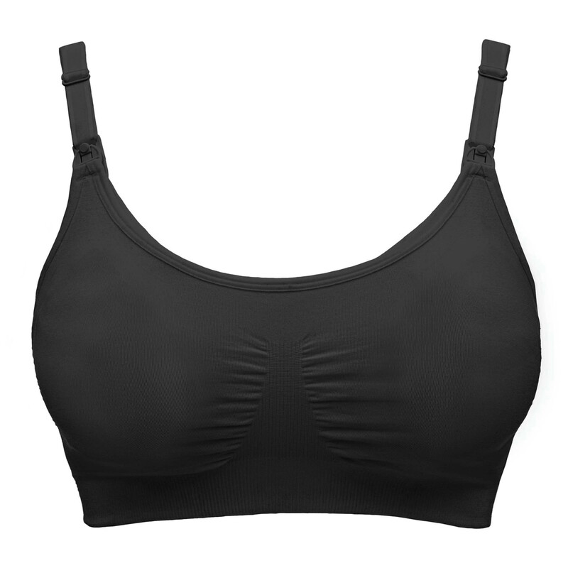 3-in-1 Borstvoedings- en kolfbeha -  zwart - maat L