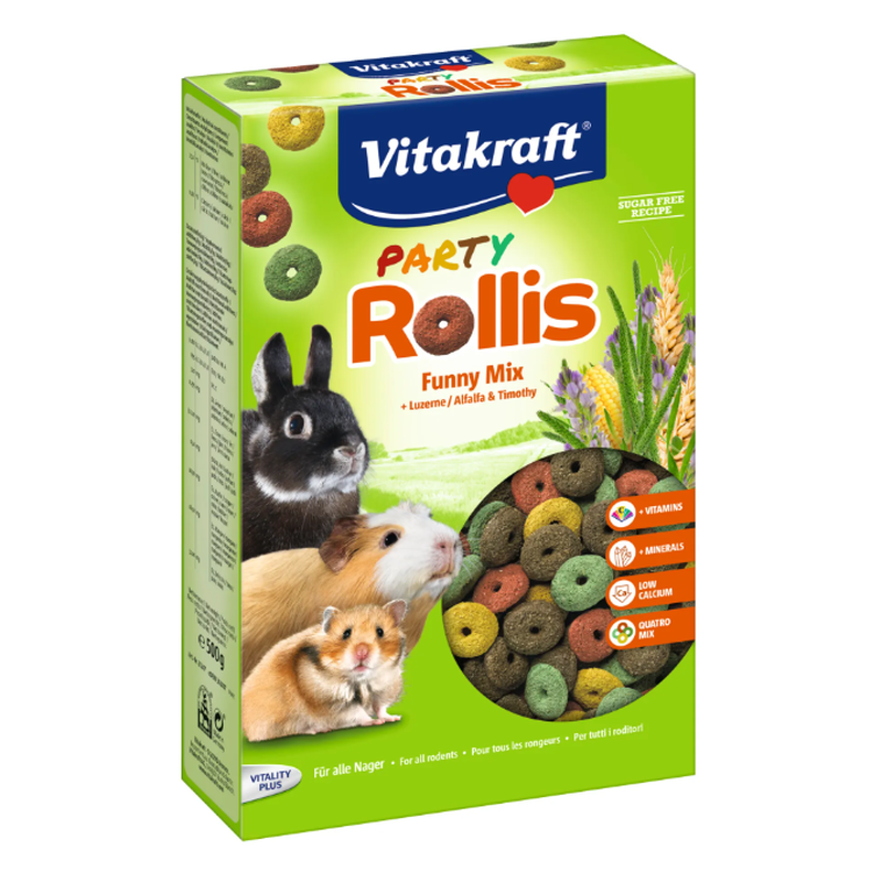 Vitakraft Nager Party Rollis 500 g