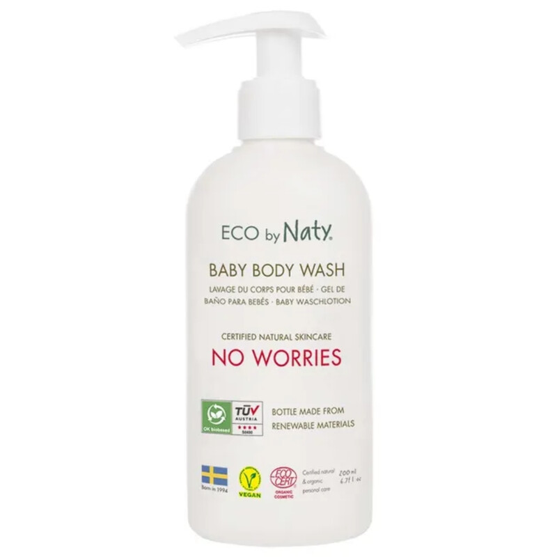 Eco by Naty Baby Body Wash 200ml