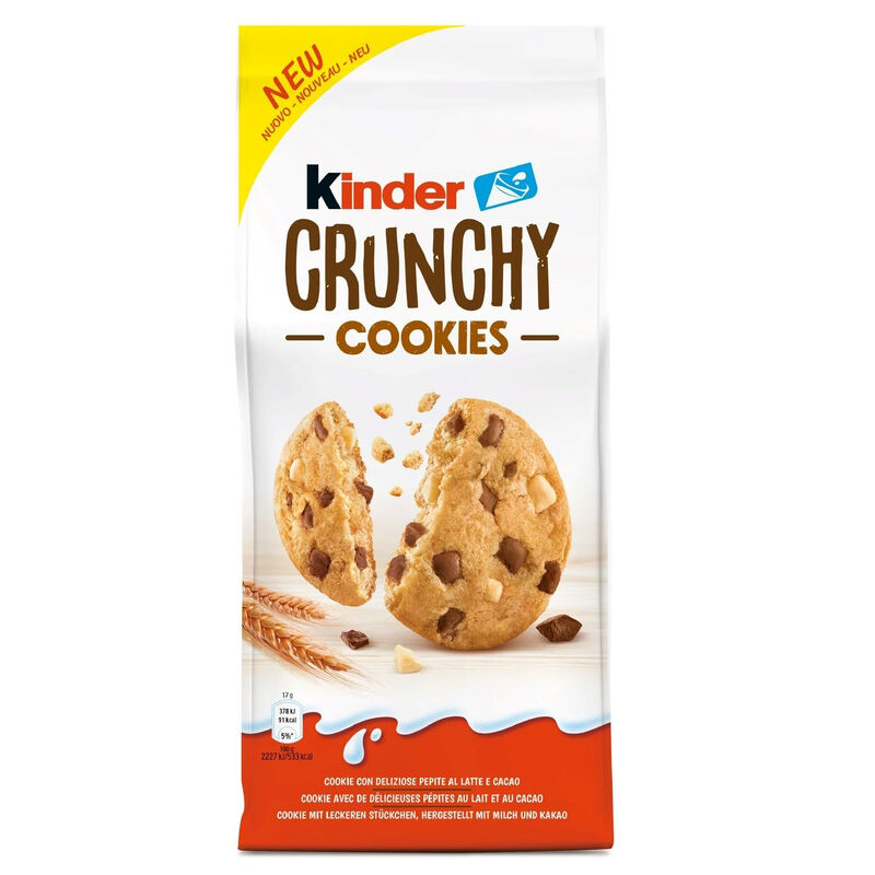 Cookies Crunchy Pépites De Au Lait Et Kinder Le Paquet De