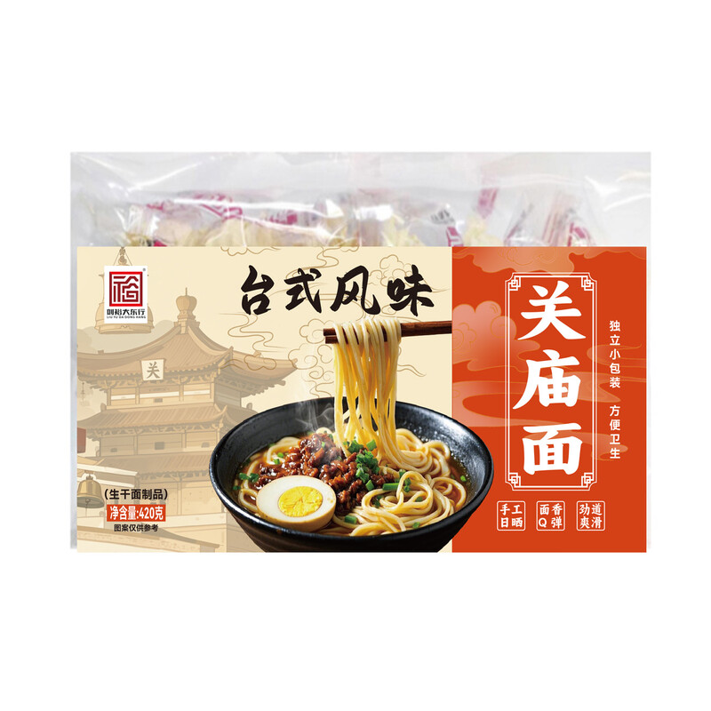 Liu Yu Da Dong Hang nicht frittierte Nudeln, Guanmiao-Geschmack, 420 g