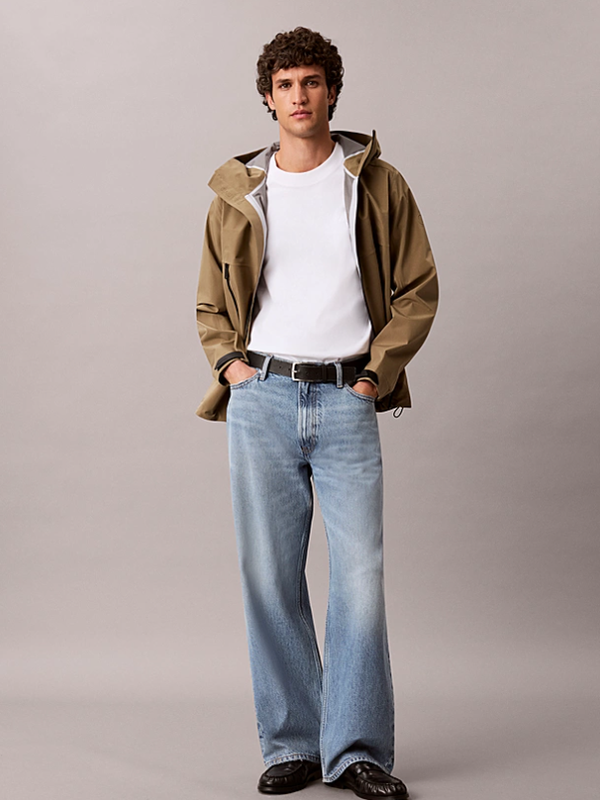 Calvin Klein Jeans Men Oversized Embossed Logo T-Shirt - Bright White