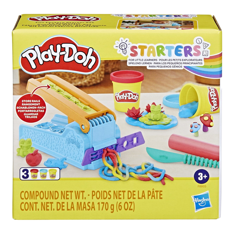 Play-Doh Fun Factory modelleerklei set - 3 potten, meerkleurig