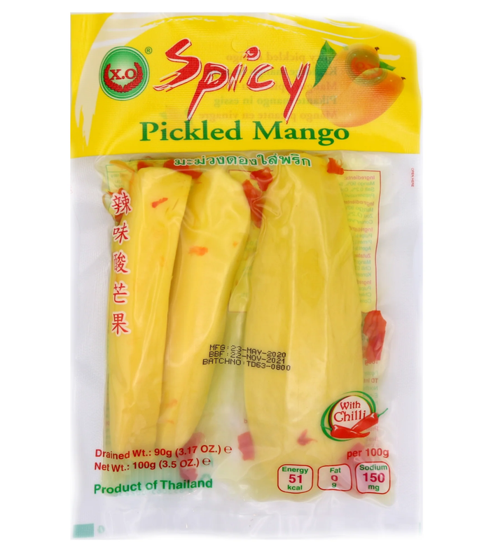 X.O Pittige Ingelegde Mango 100 g