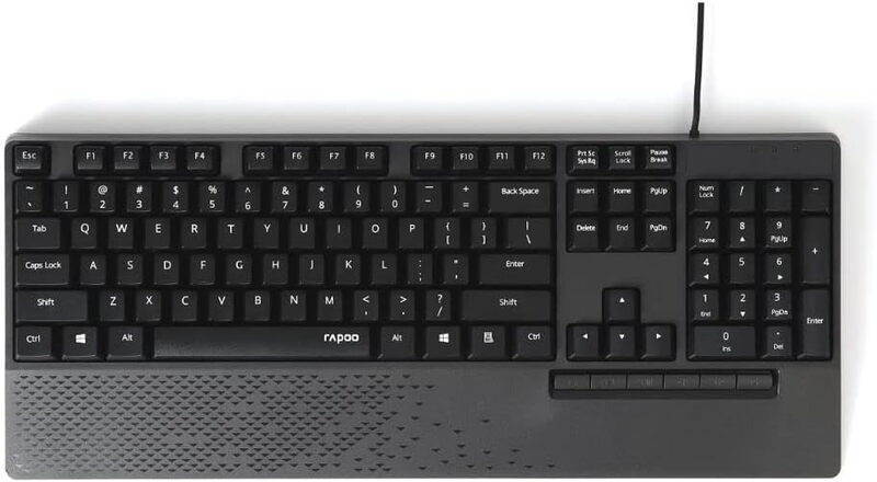 NK2000 Wired Spill-resistant Keyboard - Black (QWERTY)