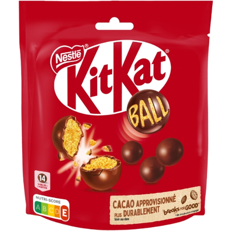Billes De Au Lait Kitkat Le Sachet De