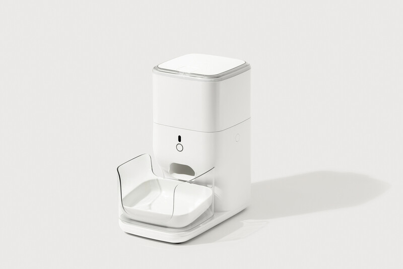 Catlink FRESH 2-F04 AI Smart Feeder, White, Customizable Portion Control, AI Monitoring, 4L Capacity, Keeps Food Fresh for 20 Days, Supports Offline Operation