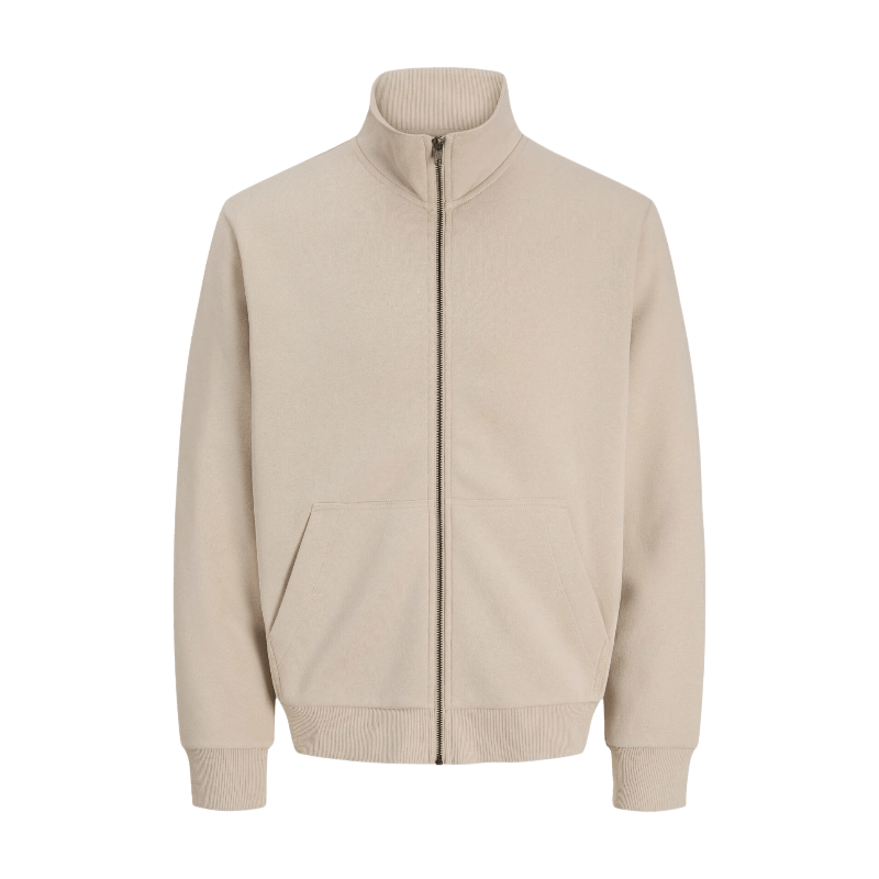 JACK&JONES ESSENTIALS JJEBRADLEY SWEAT ZIP HN NOOS Relaxed Fit