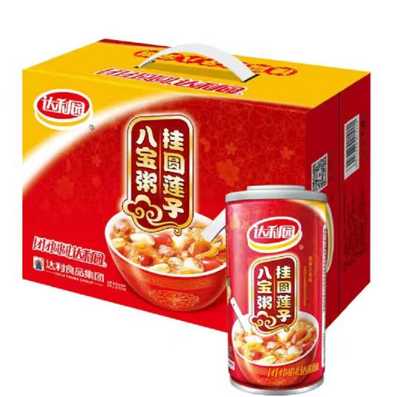 Daliyuan Acht Schatten Rijstpap met Longan en Lotuszaden 360 g x 12