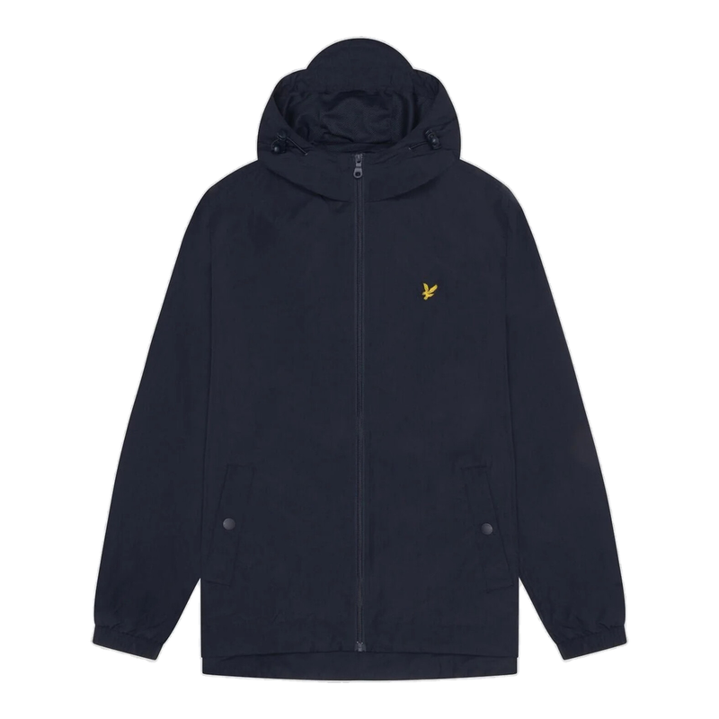 Lyle & Scott Water Resistant Hooded Jacket - Dark Navy