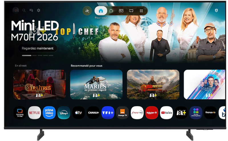 TV Mini LED 4K SAMSUNG TU50M74H 2026 50 126 cm Smart TV