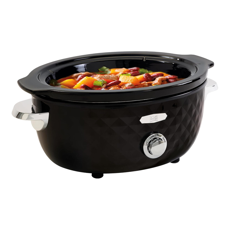Fritel Slowcooker SC 2090 - Elektrische sudderpan/crockpot - 3,3 L - 150 W - Voor 1 tot 4 personen - Keramische pot - 4 warmtestanden