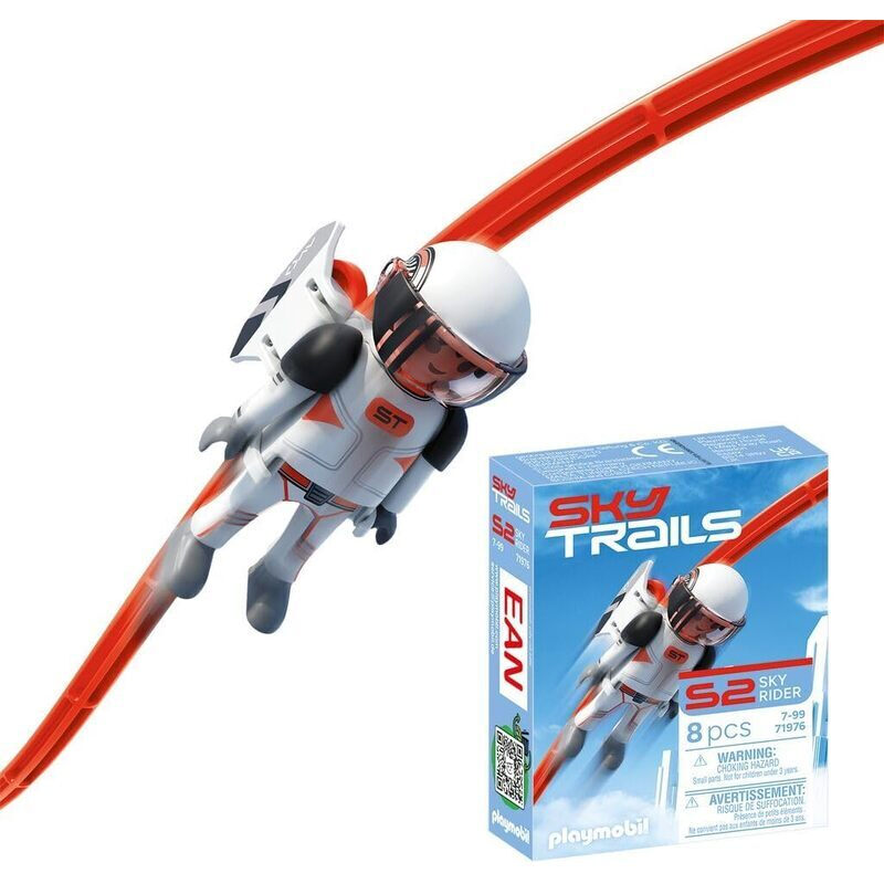 Sky Trails | Sky Rider | Konstruktionsspielzeug & Action-Set | Baue dein eigenes Abenteuer mit detaillierten Zubehörteilen | Das perfekte Geschenk für kleine Entdecker ab 7 Jahren | 71976