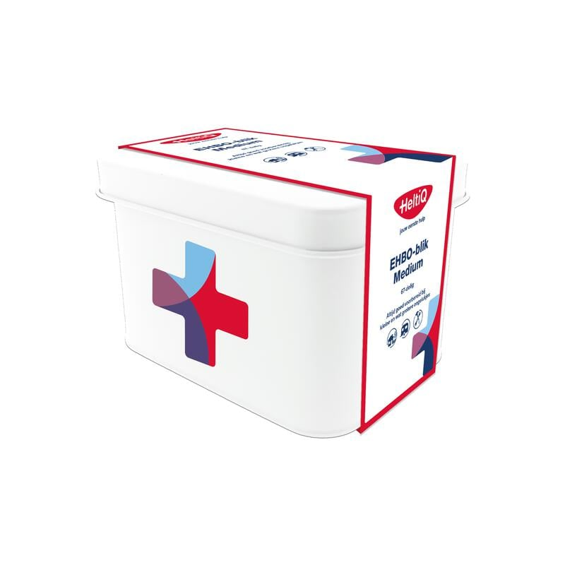 HeltiQ EHBO Blik Medium verbandblik