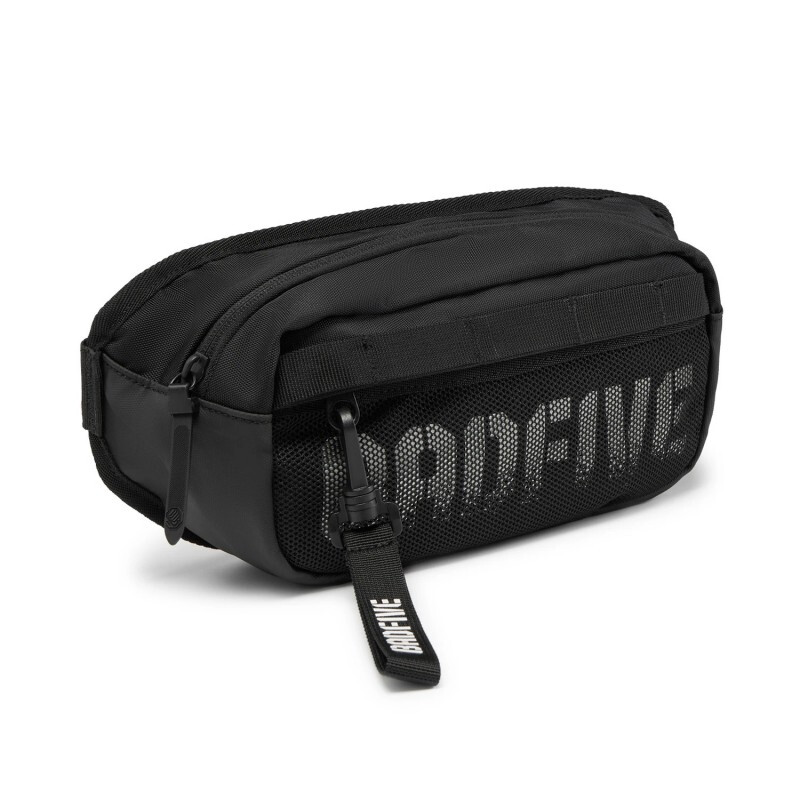 LI-NING Sac banane unisexe, noir, taille F - Accessoire sportif idéal pour le fitness et les activités de plein air.