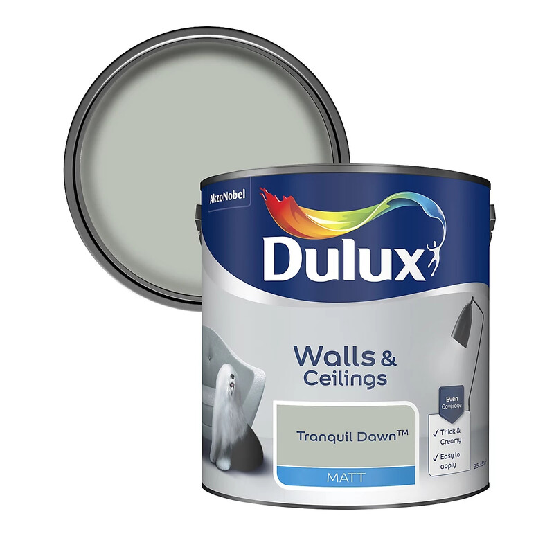 Dulux Matt Emulsion Paint - Tranquil Dawn - 2.5L