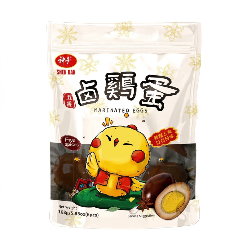 Shen Dan Five-Spice Braised Eggs 168G