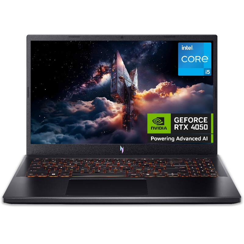Acer Nitro V 15 ANV15-52 15.6" 165Hz Full HD (1920 x 1080) Gaming Notebook - Intel Core i5-13420H, NVIDIA RTX 4050, 16GB RAM, 512GB SSD, Black