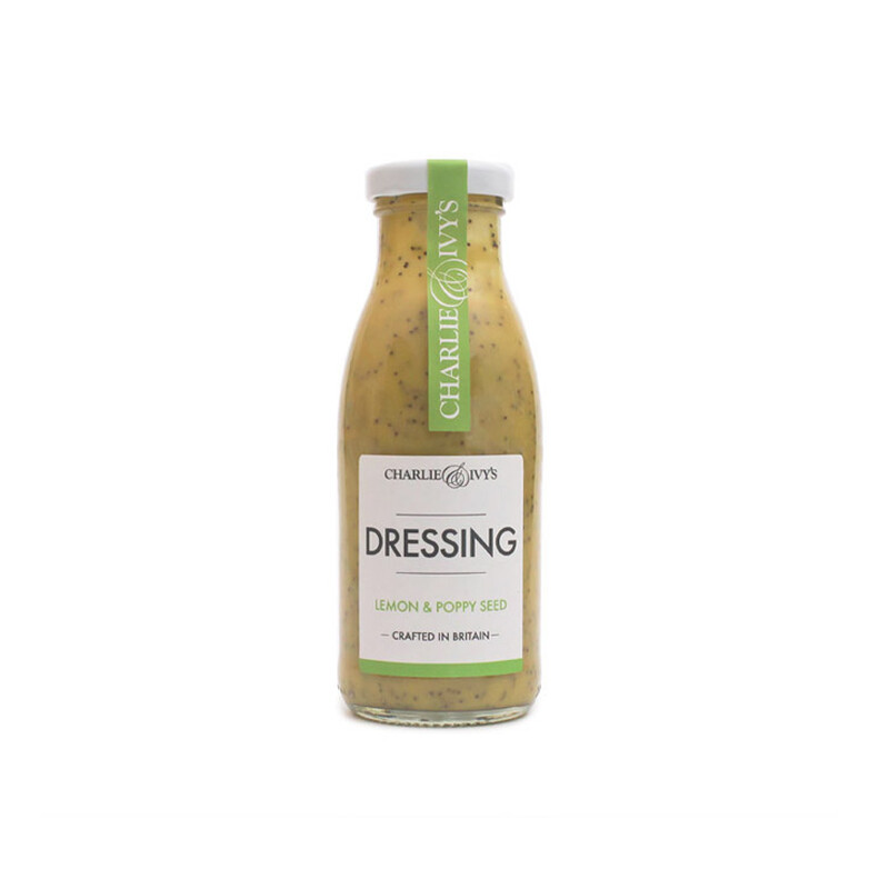 Charlie & Ivy's Lemon & Poppy Seed Dressing 250Ml
