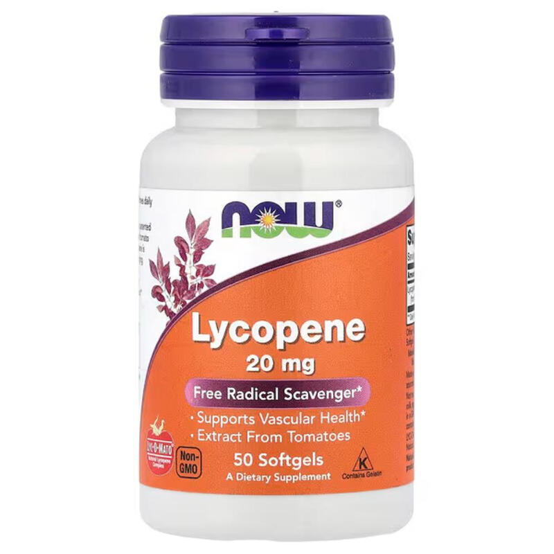 Lycopene Antioxidant 20 mg - 50 Softgels