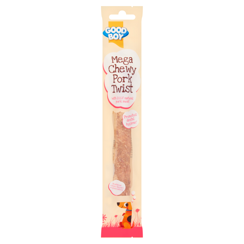 Mega Chewy Pork Twist 60g
