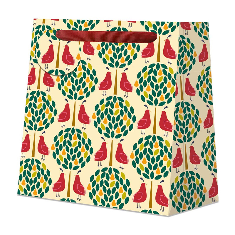 Partridge In A Pear Tree Large Gift Bag