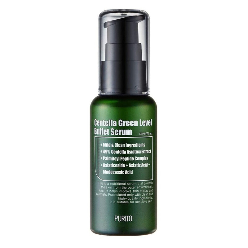 PURITO Centella parfümfreies Serum - Beruhigend und stärkend - 60 ml