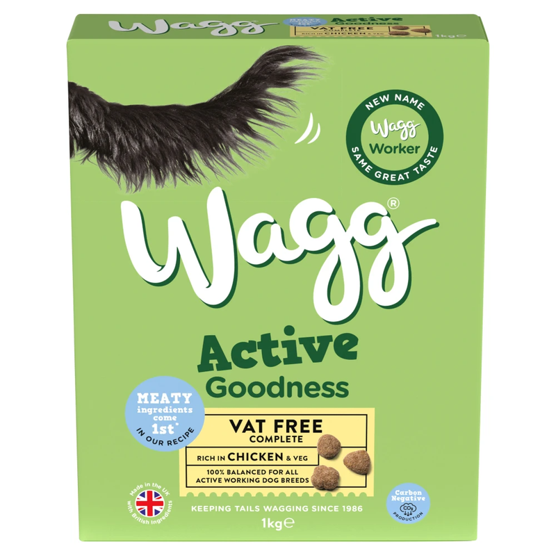 Active Goodness Rich in Chicken & Veg Dry Dog Food 1kg