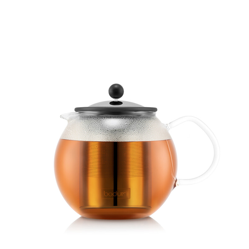 BODUM ASSAM Teekanne mit Siebeinsatz 1L