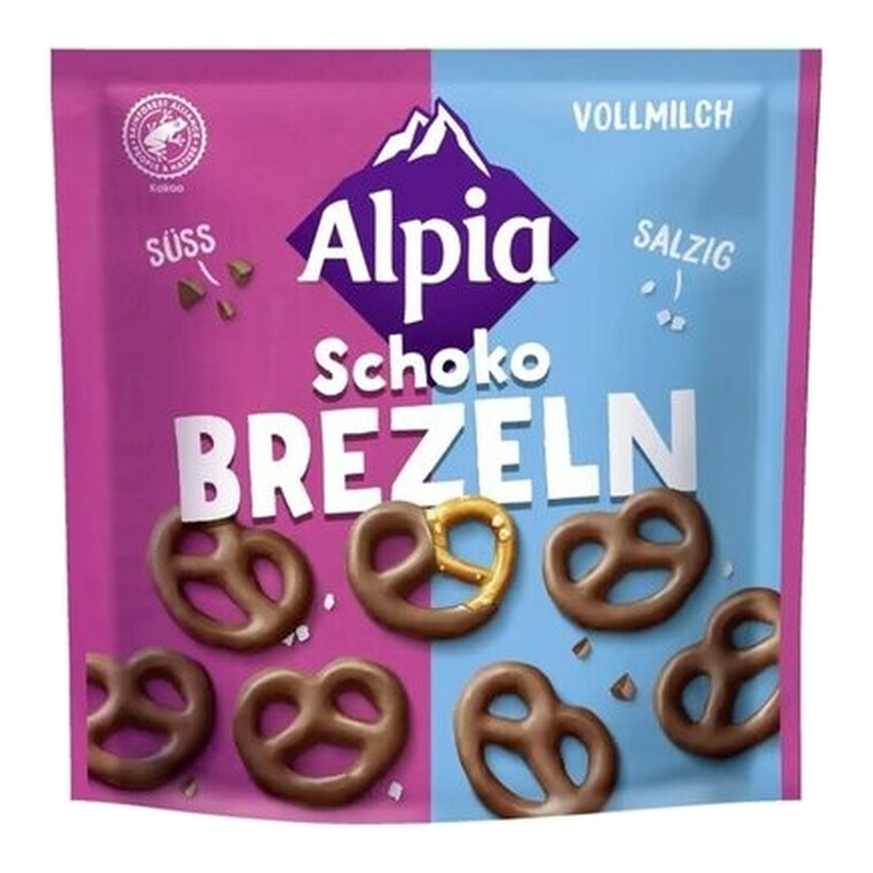 Alpia Schoko Brezeln 140g