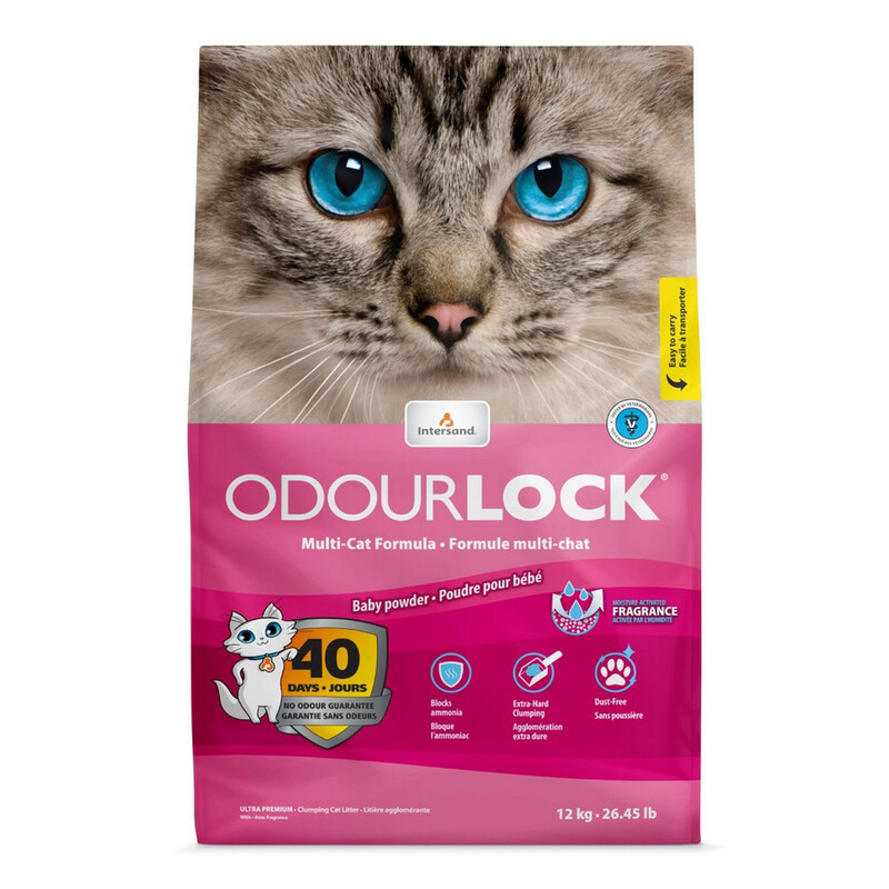 Odourlock Baby Powder Cat Litter 12kg