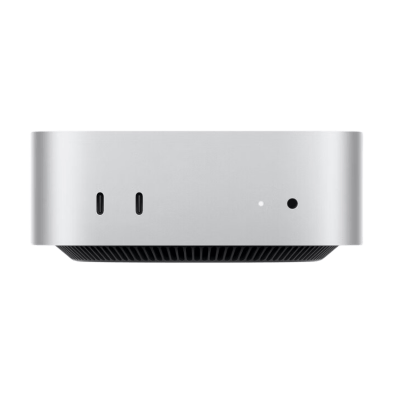 Apple Mac mini MHQM4_CTO_2 Mini-PC, Apple M6 12-Core CPU, 12-Core GPU, 24 GB gemeinsamer Arbeitsspeicher, 1 TB SSD, Thunderbolt 4, HDMI, 2,5 GbE, Wi-Fi 7, Bluetooth 6, macOS, Silber