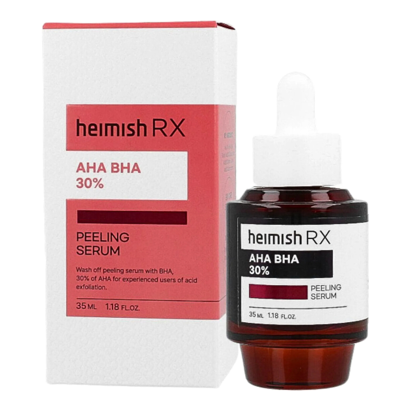 Heimish RX AHA BHA 30% Peeling Serum 35 ml - Peeling-Gesichtsserum mit AHA- und BHA-Säuren