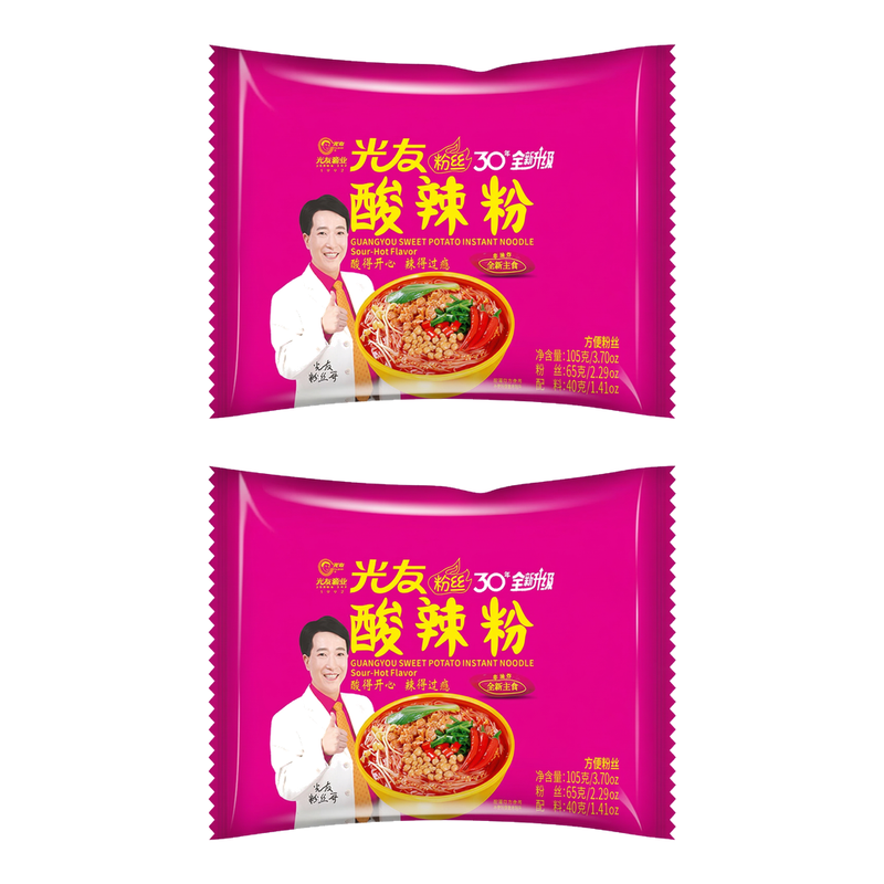 Guangyou Scharf-Saure Nudeln 105 g × 2