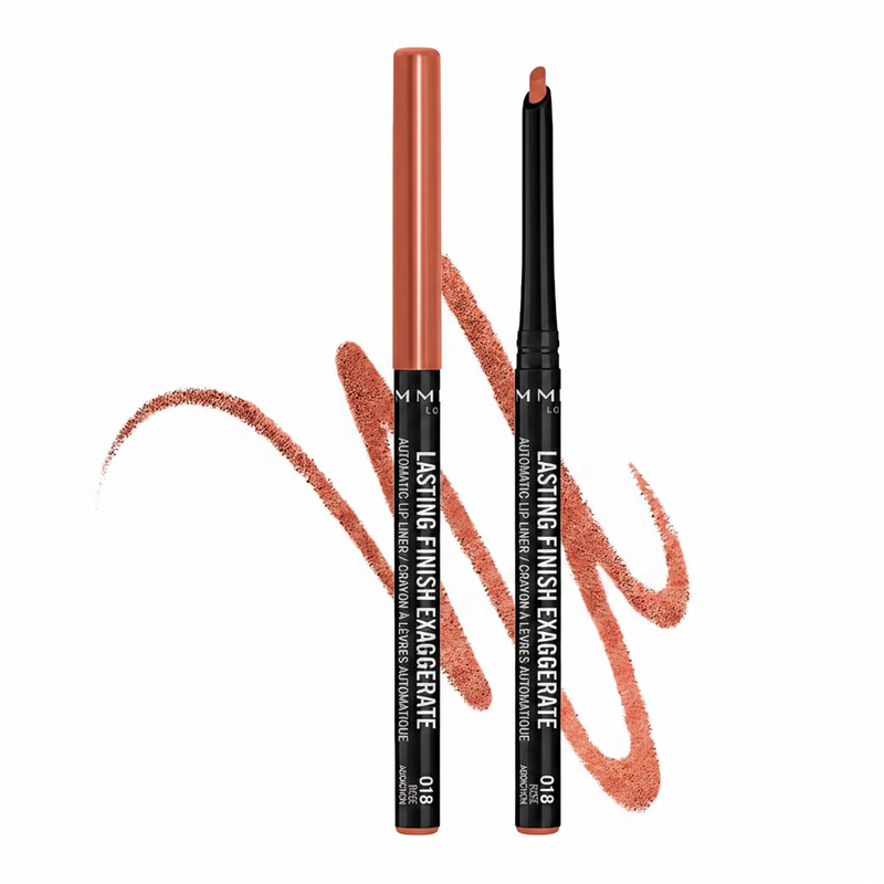 Rimmel London Lasting Finish Exaggerate Lipliner 018 Rose Addiction 4 g aanbieding met korting