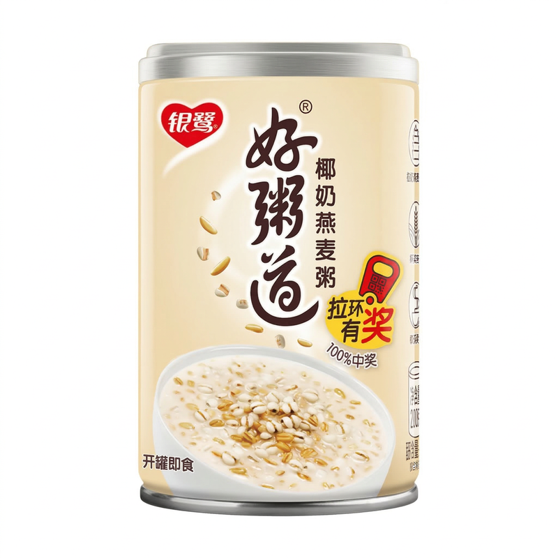 【Rijstpap met acht schatten】Yinlu Kokosmelk Havermout 280 g