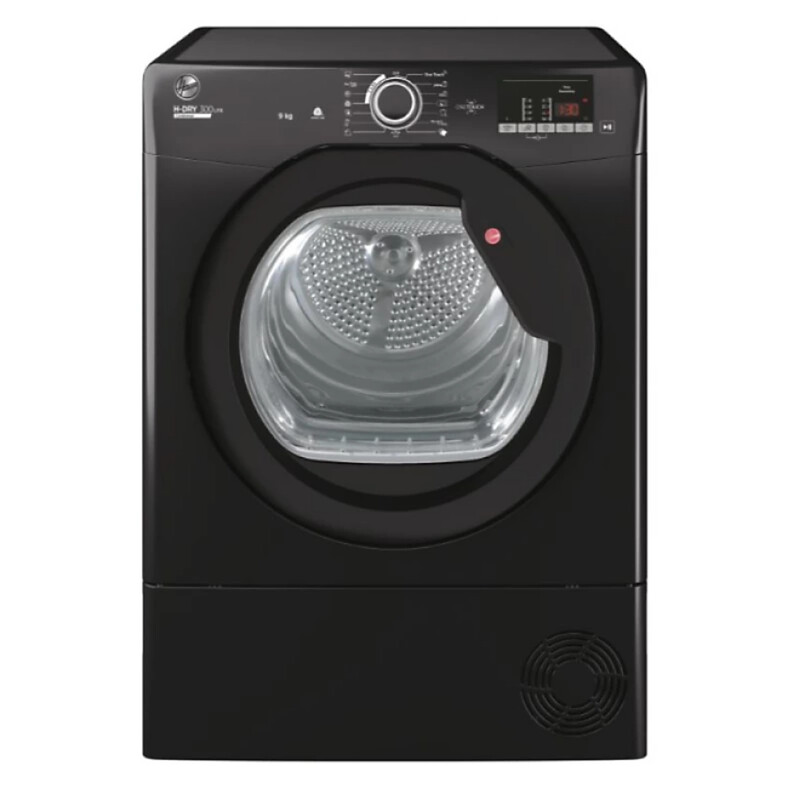 H-Dry 300 Lite Condenser Tumble Dryer HLE C9DGB-80 9kg, B Class Energy Rated, Black