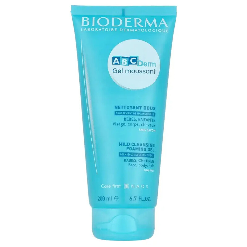 Bioderma ABCDerm Mousse nettoyante - Tube de 200 ml