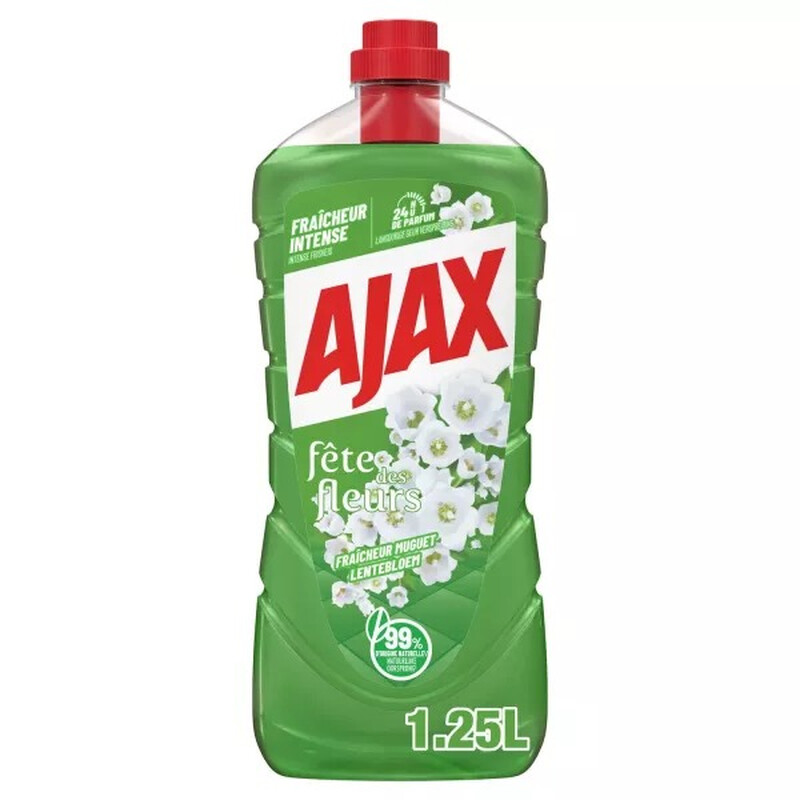 Nettoyant Ménager usages Parfum Muguet Ajax Le Bidon De - vue 1