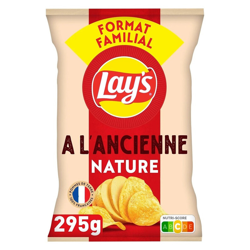 Chips À 'ancienne Nature Format Familial Lay' Le Sachet De