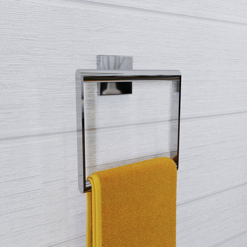 Chester Flexi-Fix Towel Ring - Chrome