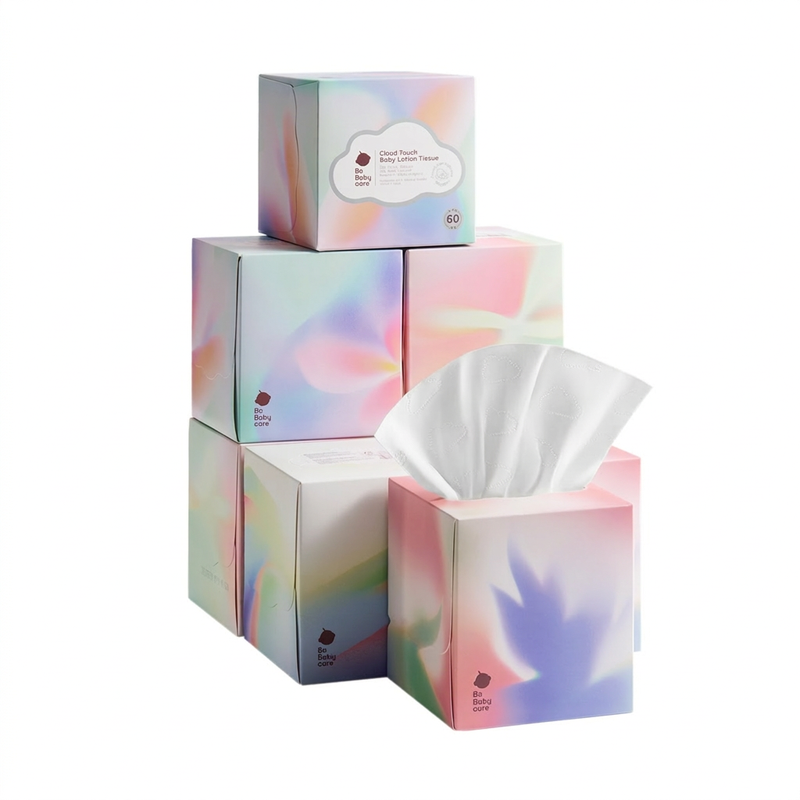 Bc Babycare Lotion Tissue 8 × 60 = 480 stuks