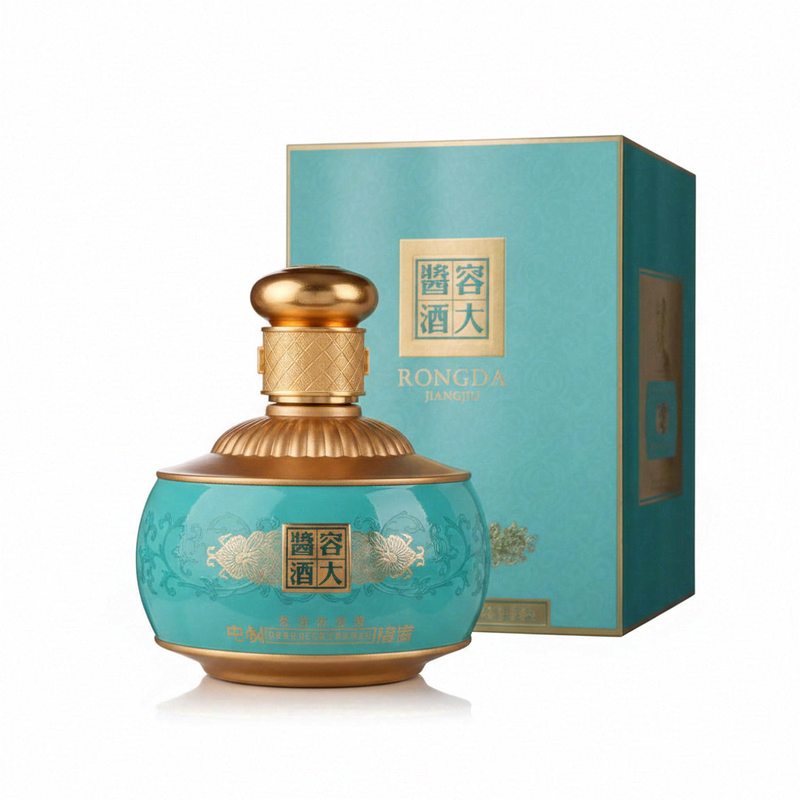 Rongda Internatioanl Blue Baijiu 500ml 53%