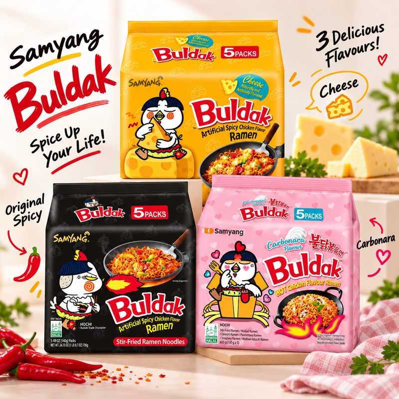 Samyang Buldak Party Pack 15×140 g