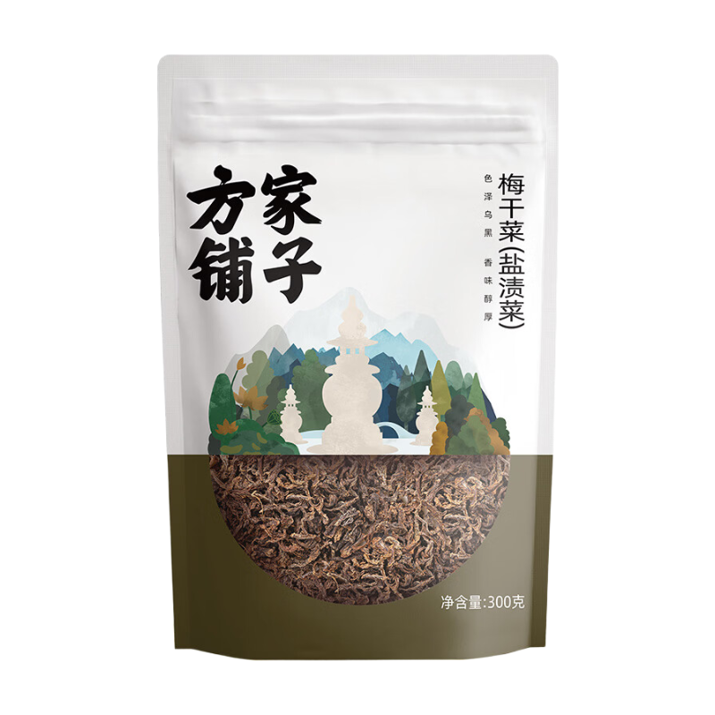 Fangjiapuzi Fangjia Puzi Dried Pickled Mustard Greens 300G
