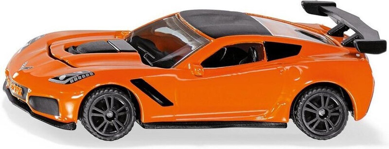 Siku Chevrolet Corvette ZR1 speelgoedvoertuig - oranje, 1:50 schaal