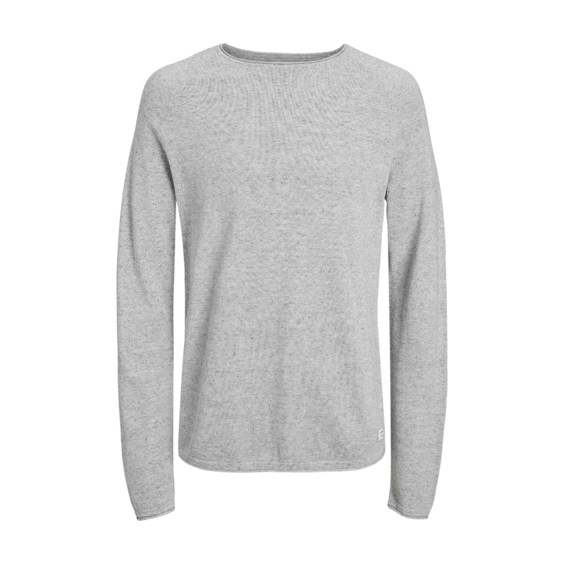 JACK&JONES Essentials JJEHILL Gebreide Trui Ronde Hals Noos Structure Fit