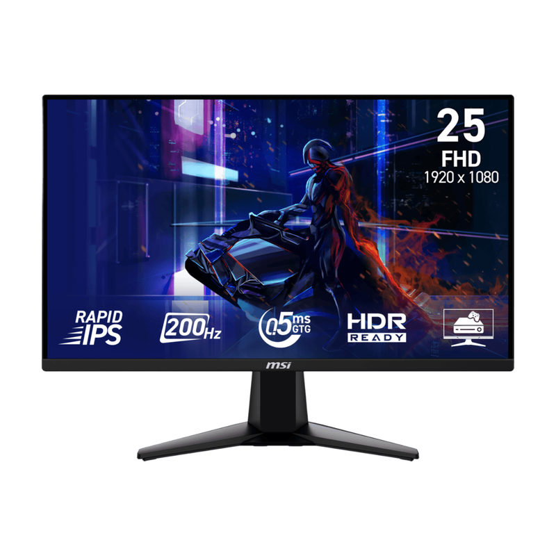 Msi Dark Mag 255F E20 Gaming Monitor | Fhd | 200Hz Refresh Rate | Rapid Ips | Adaptive Sync