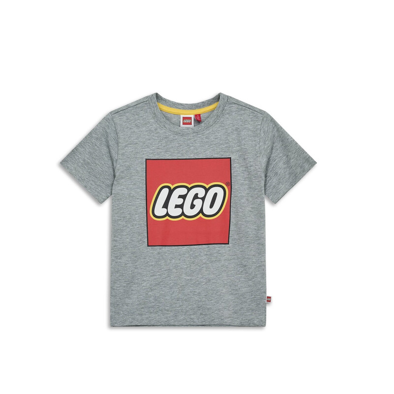 LEGO T-shirt à manches courtes avec logo pour enfant gris mélangé - Taille 116